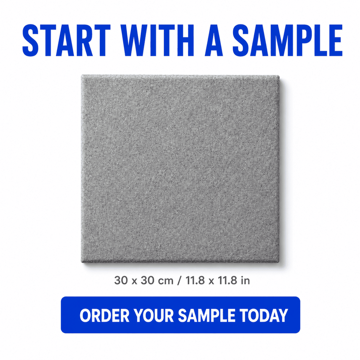 1 Pc SAMPLE Sound Deadening Polyester Fabric Panel KK1093 1