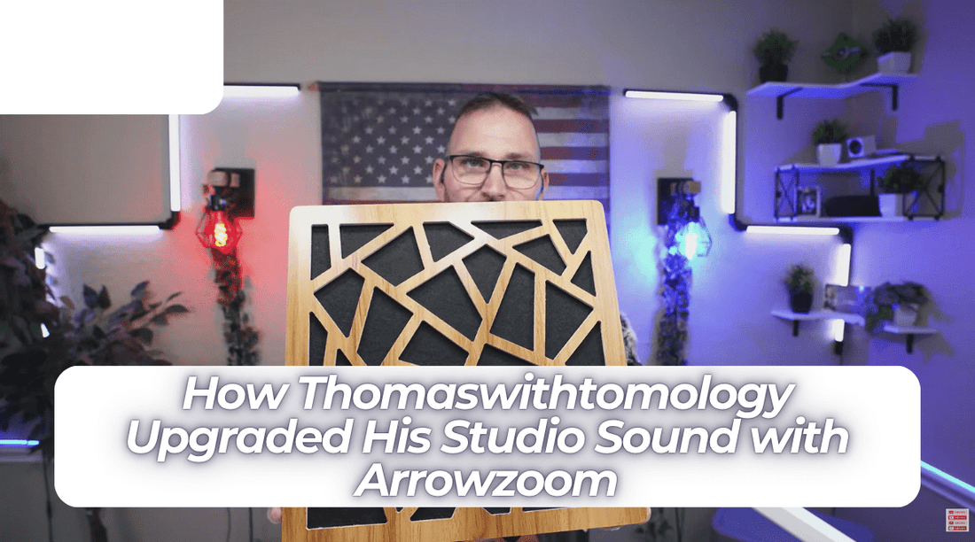 How Thomaswithtomology Upgraded His Studio Sound with Arrowzoom