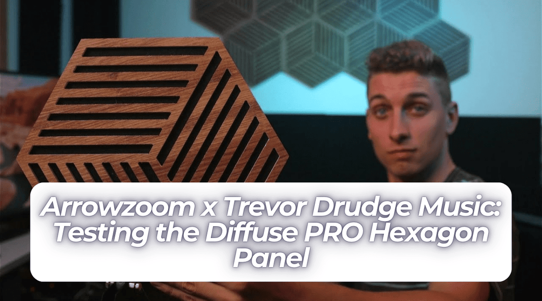 Arrowzoom x Trevor Drudge Music: Testing the Diffuse PRO Hexagon Panel