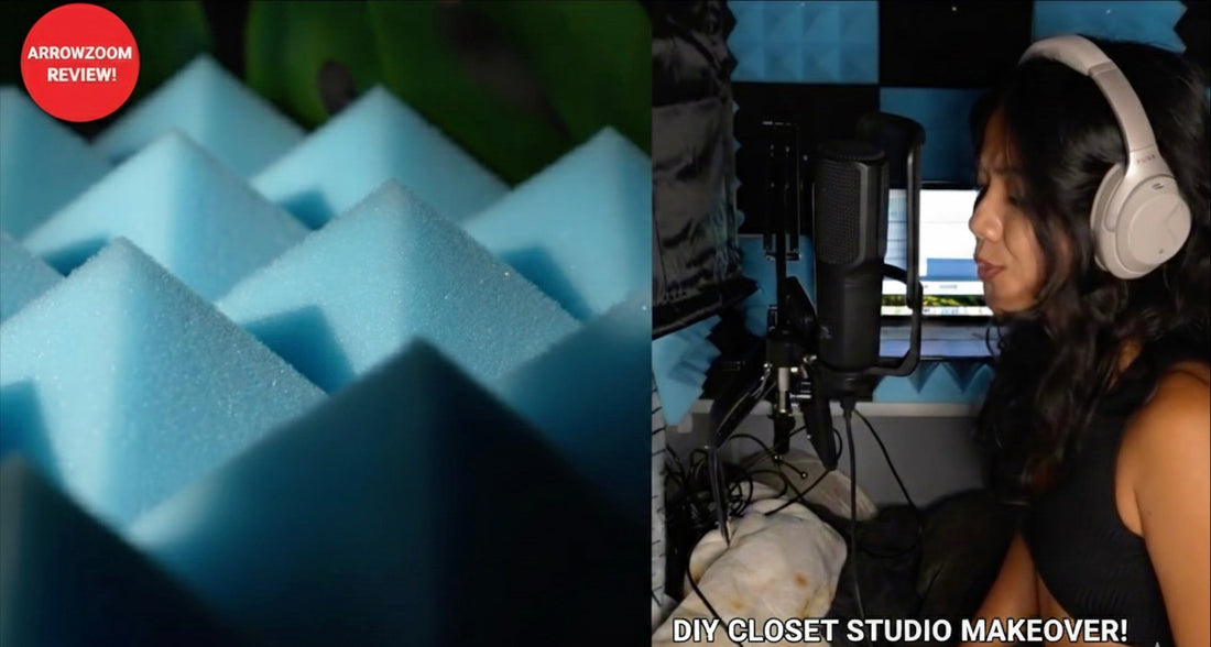 From Closet to Studio: Building a DIY Voice Recording Booth with Arrowzoom