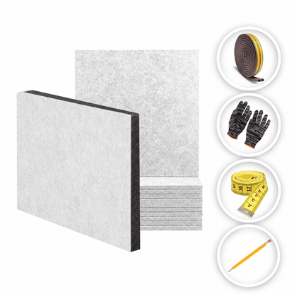 Arrowzoom Door Kit PRO — Heavy-Duty Soundproof Panels (KK1244)