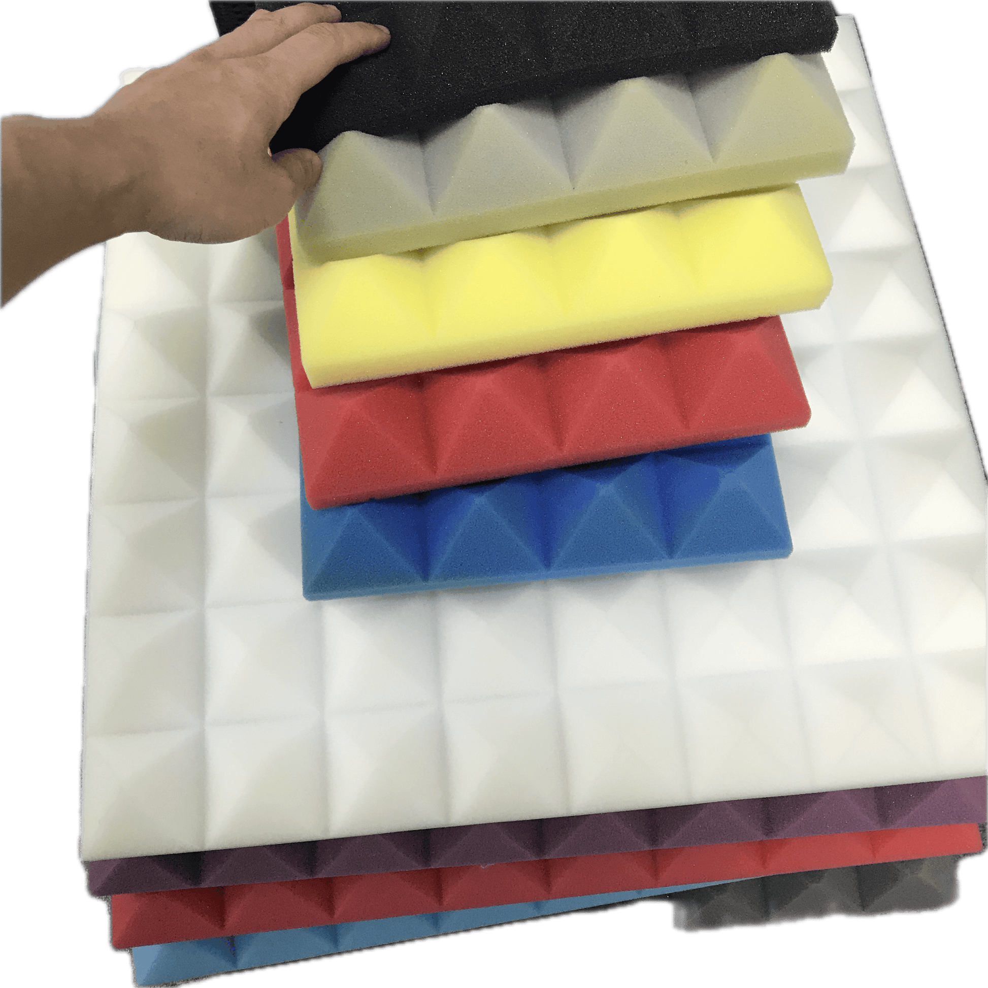 Arrowzoom Acoustic Pyramid Foam Series - Solid Colors - KK1034