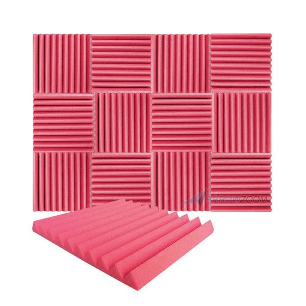 Arrowzoom Acoustic Wedge Tiles Foam - Solid Colors - KK1134