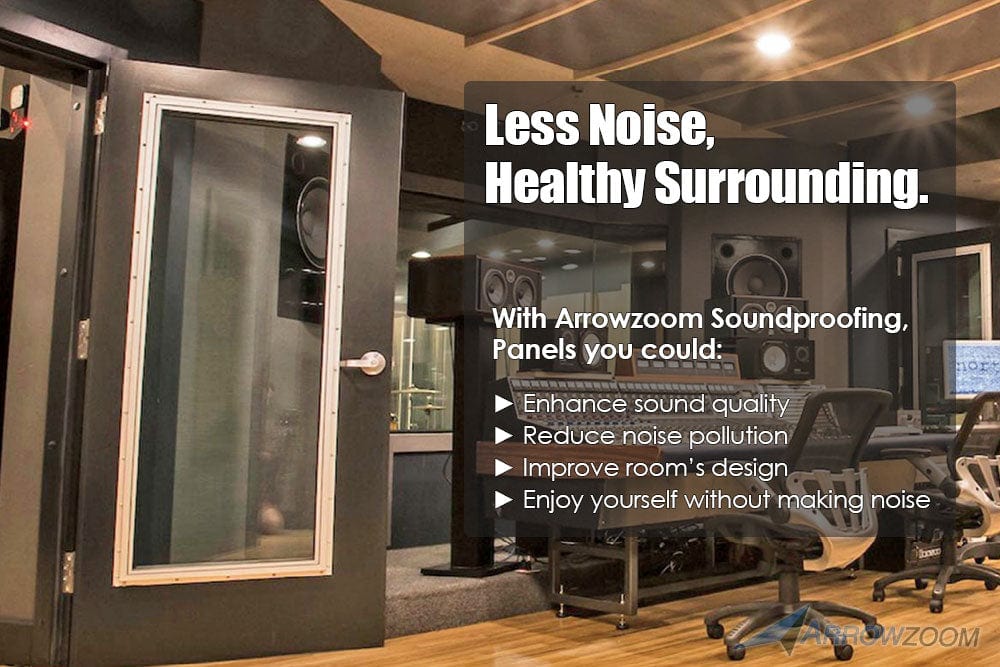 Arrowzoom Soundproof Door Kit KK1184