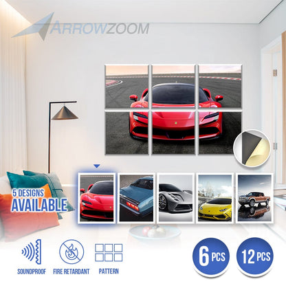 Arrowzoom Car Velcro Felt Art Wall Panels KK1227