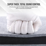 Arrowzoom QuietStep Piano Pad: 3-Layer Acoustic Solution - KK1469