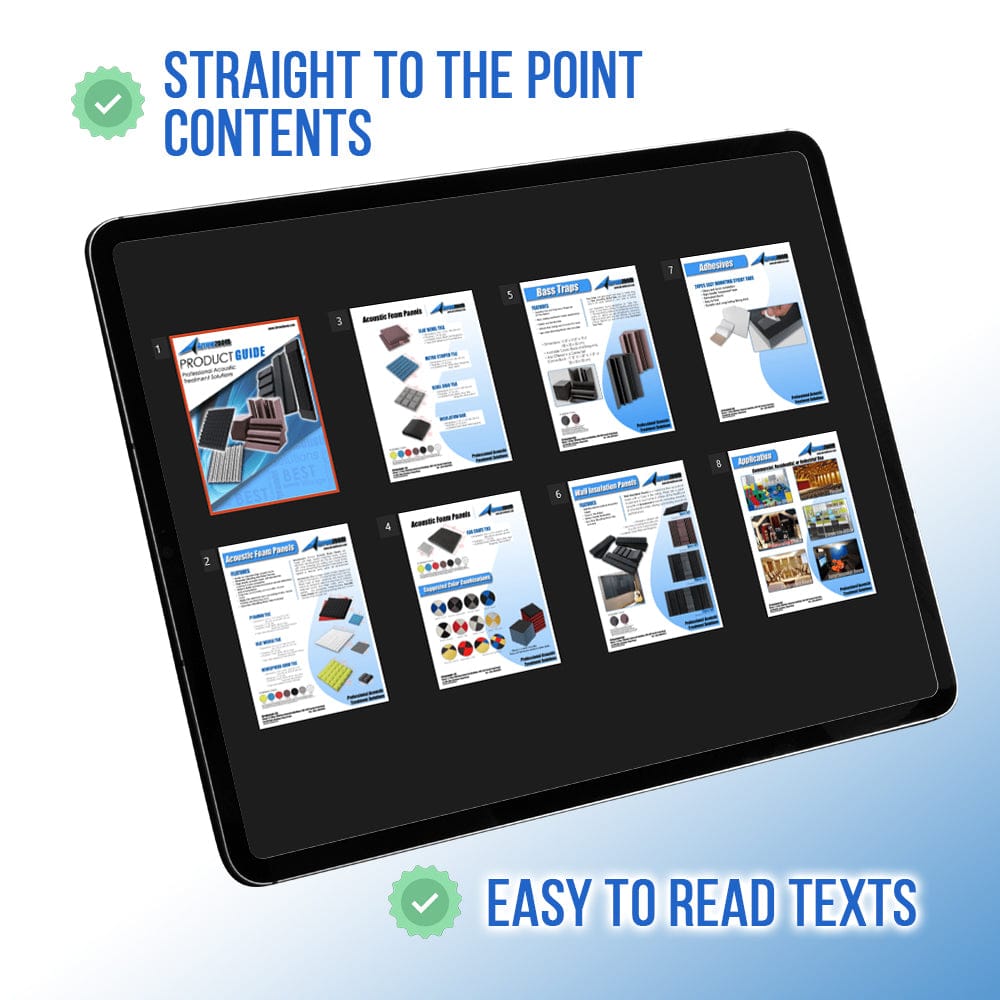 FREE Acoustic Foam Product Guide