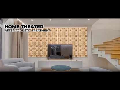 Arrowzoom Pyramid Series Acoustic Foam - Black x Yellow Bundle - KK1034