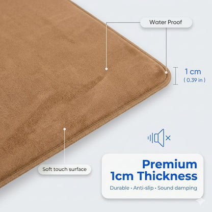 Quiet Your Piano for the Neighbor Below — Anti-Vibration Floor Mat (KK1248)