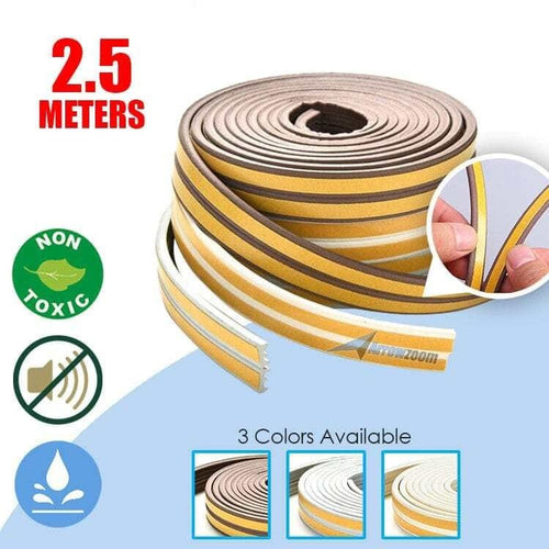 Arrowzoom Soundproof Weather Strip for Doors and Windows - KK1154