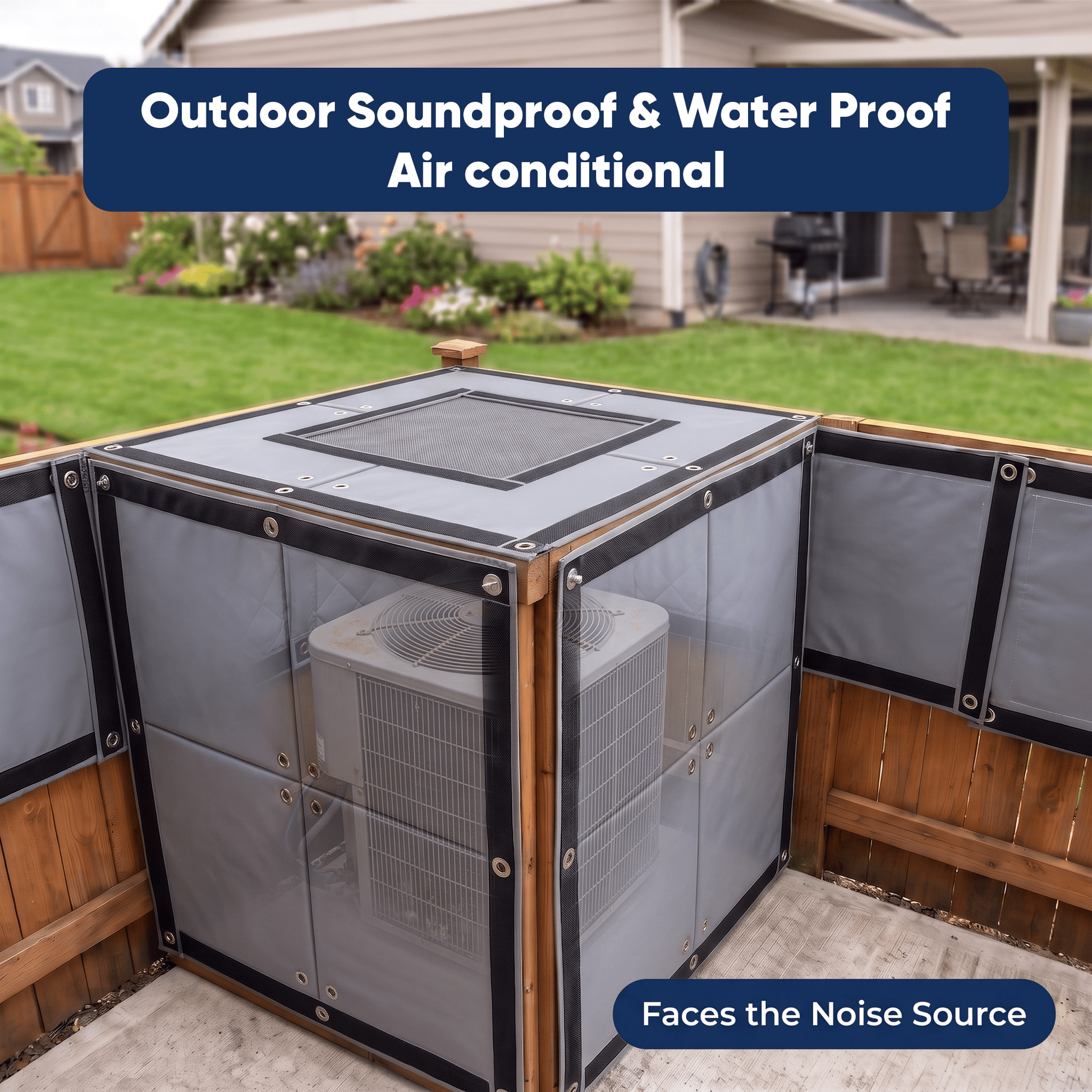 Outdoor Soundproof & Water Proof - Air conditional - KK1479