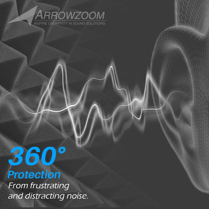 Arrowzoom™ PRO Series Soundproof Foam - Flat Bevel Pro - KK1196