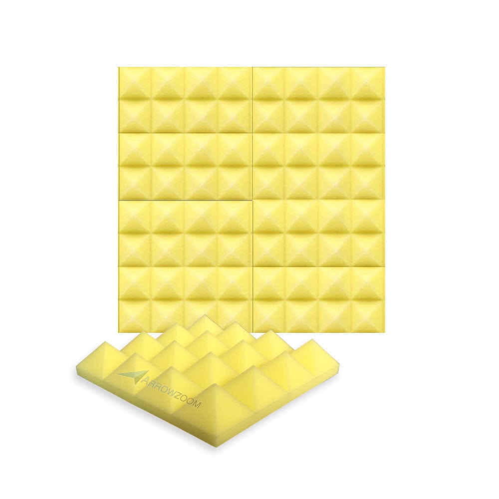 New 1 Pc  Pyramid Tile Acoustic Panel Sound Absorption Studio Soundproof Foam KK1034 Arrowzoom.