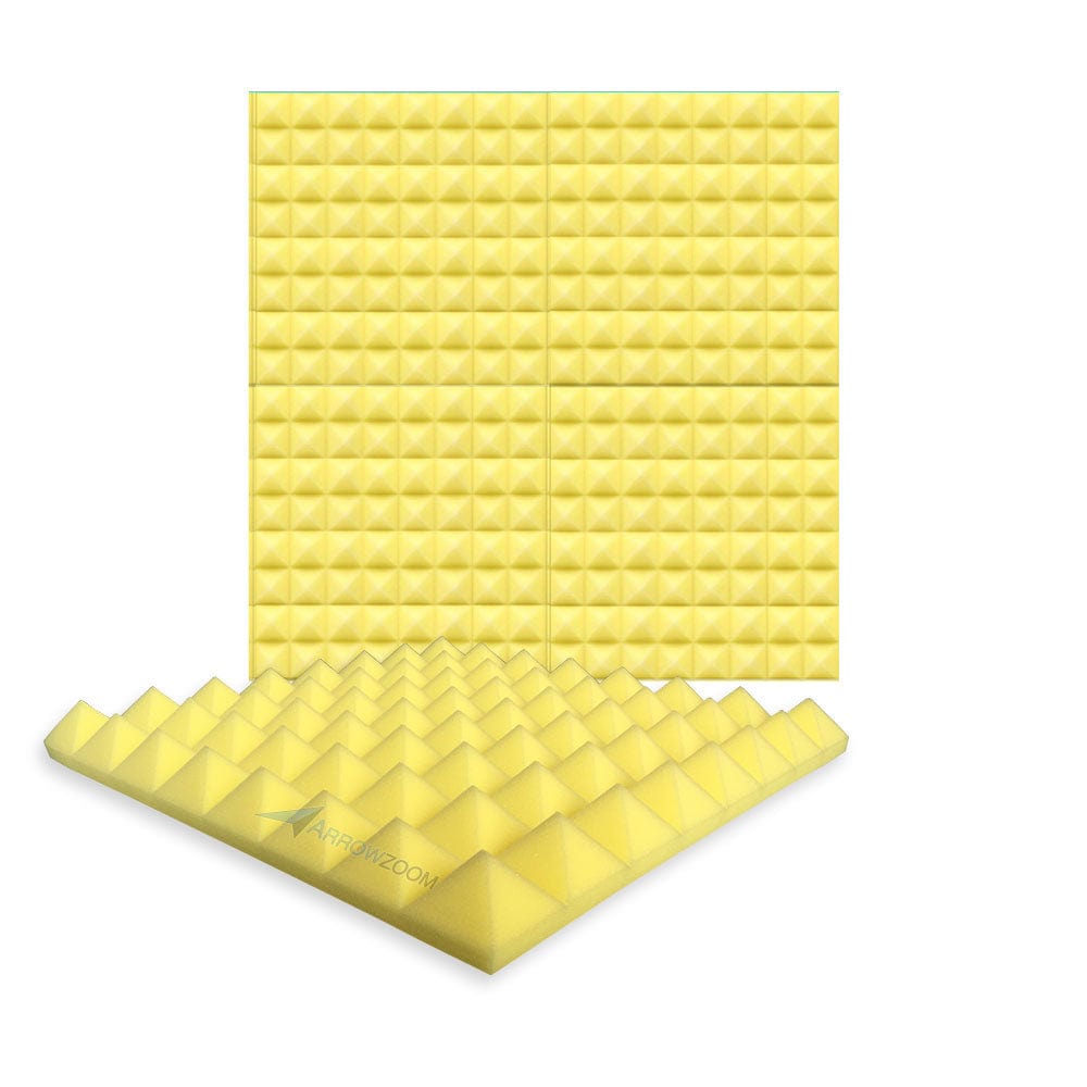 New 1 Pc  Pyramid Tile Acoustic Panel Sound Absorption Studio Soundproof Foam KK1034 Arrowzoom.