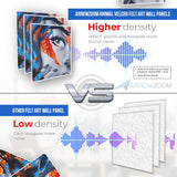 Arrowzoom Custom Velcro Felt Art Wall Panels KK1230