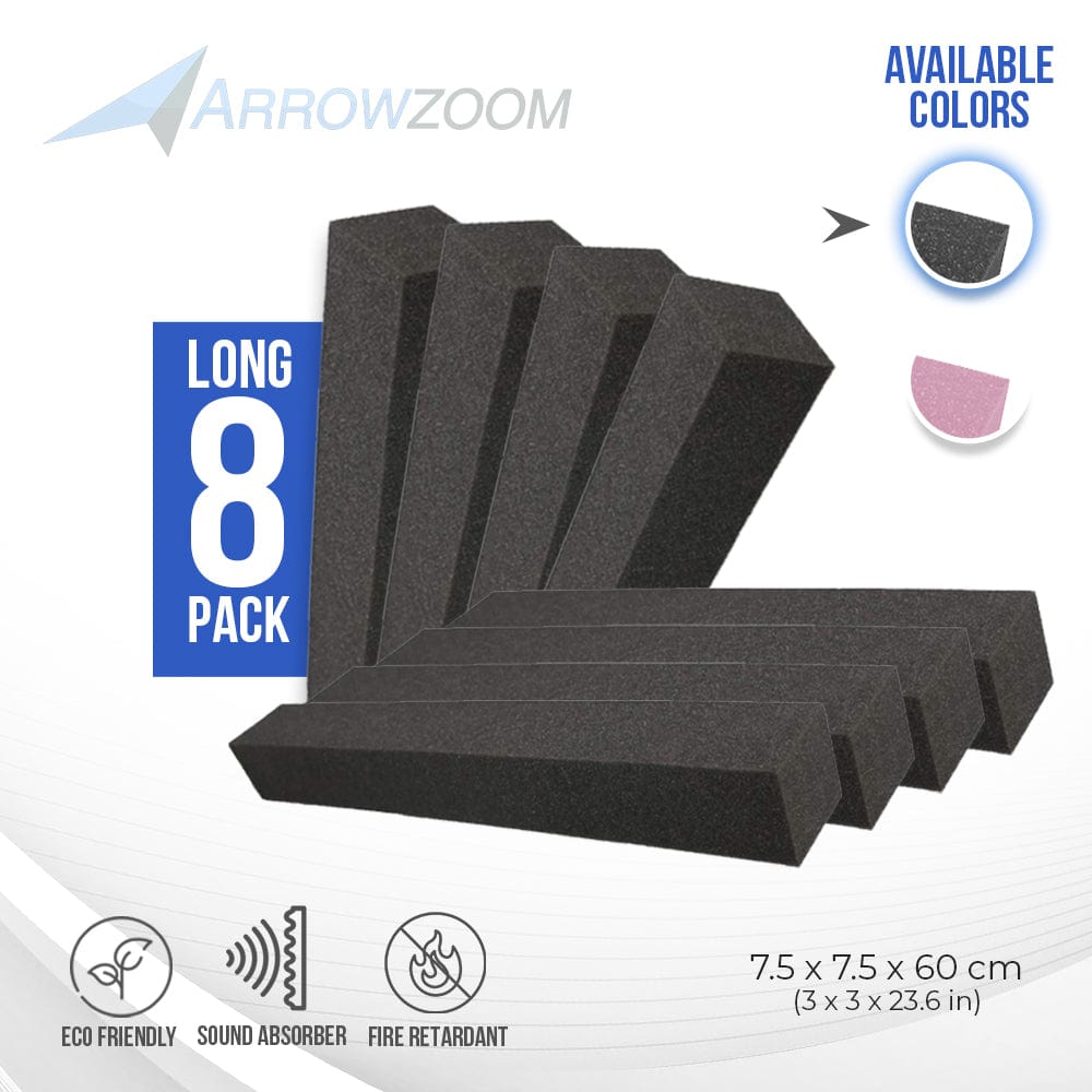 Arrowzoom Bass Trap Edge Fill Block Series Solid Colors KK1160