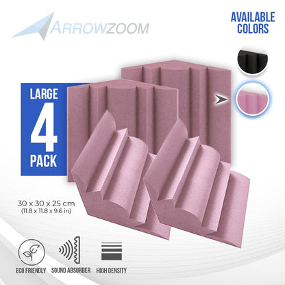 Arrowzoom Bass Trap Series Burgundy Bundle KK1036