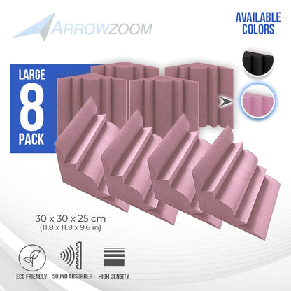 Arrowzoom Bass Trap Series Burgundy Bundle KK1036