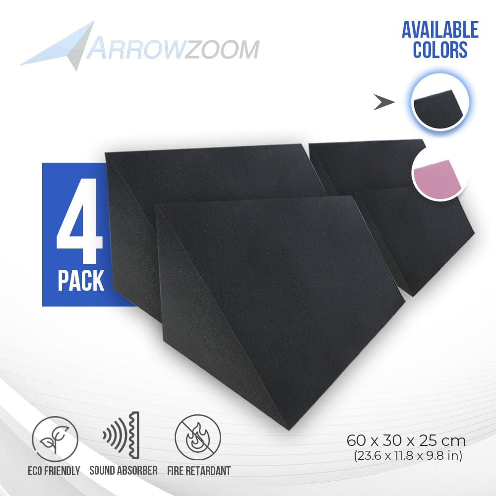 Arrowzoom Triangle Corner Bass Trap Series Solid Colors KK1161