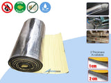 Arrowzoom Fireproof Aluminum Insulation Foil Mat - 1 Meter - KK1151 (Water Pipe/ Furnace/ AirCon/ Ceiling )