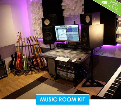 Arrowzoom Complete Package Music Room Kit - All in One Sound Absorption Panels - KK1183