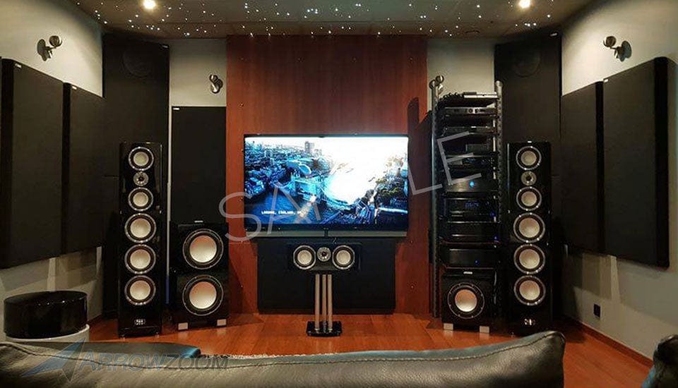 Arrowzoom Home Theater Kit - All in One Acoustic Panels Kit - KK1183