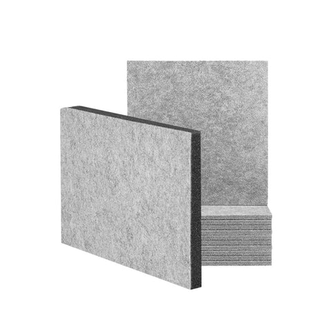 1 Piece - Arrowzoom Premium Door Kit Pro - All in One Adhesive Sound Absorbing Panels - KK1244 Gray / 1