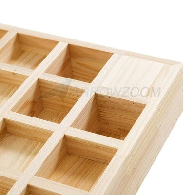 Arrowzoom™ Pro Acoustic Wood Diffuser Panel - 64 Grid - KK1202